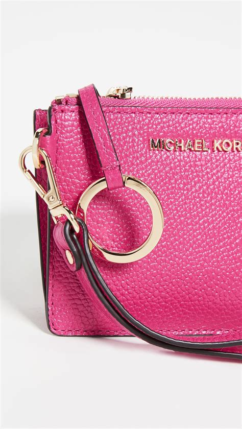 michael michael kors mercer signature small coin purse|Michael Kors cross over bag.